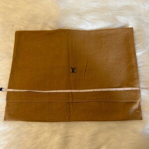 1 piece of  Authentic Louis Vuitton dust bag H10.5 inch x L15 inch